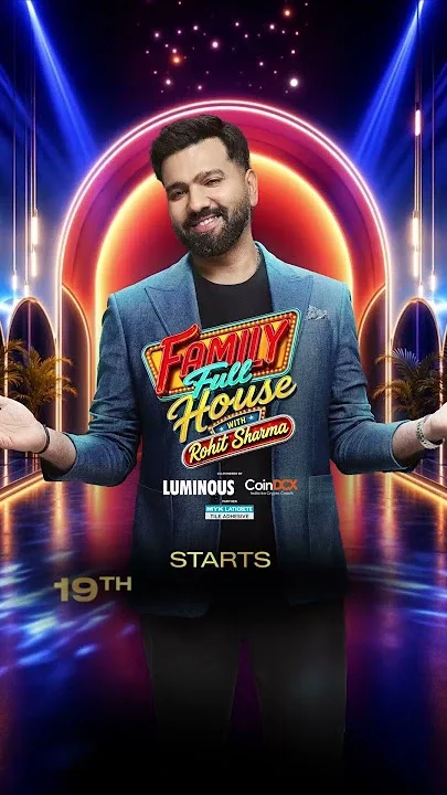 Family Full House With Rohit Sharma Hindi poster