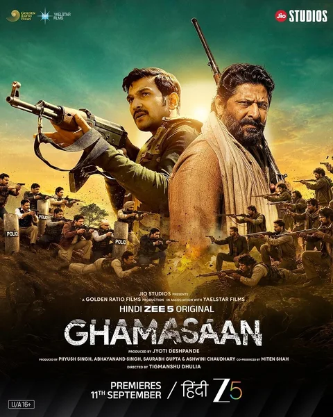 Ghamasaan Hindi poster