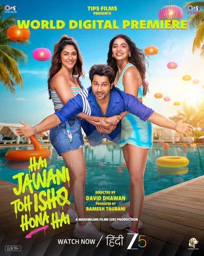 Hai Jawani Toh Ishq Hona Hai Hindi poster
