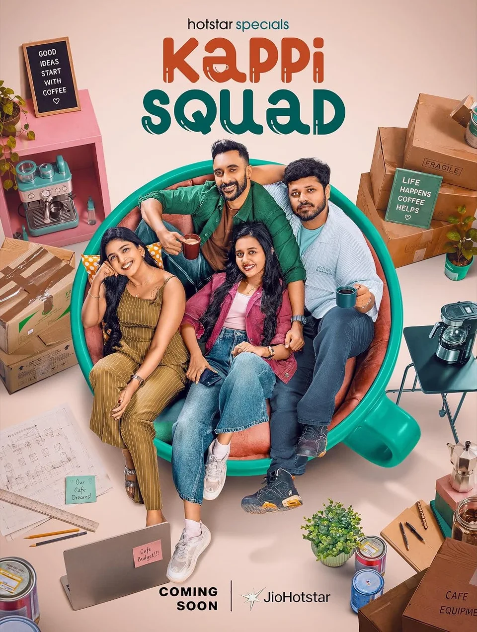 Kappi Squad Malayalam poster