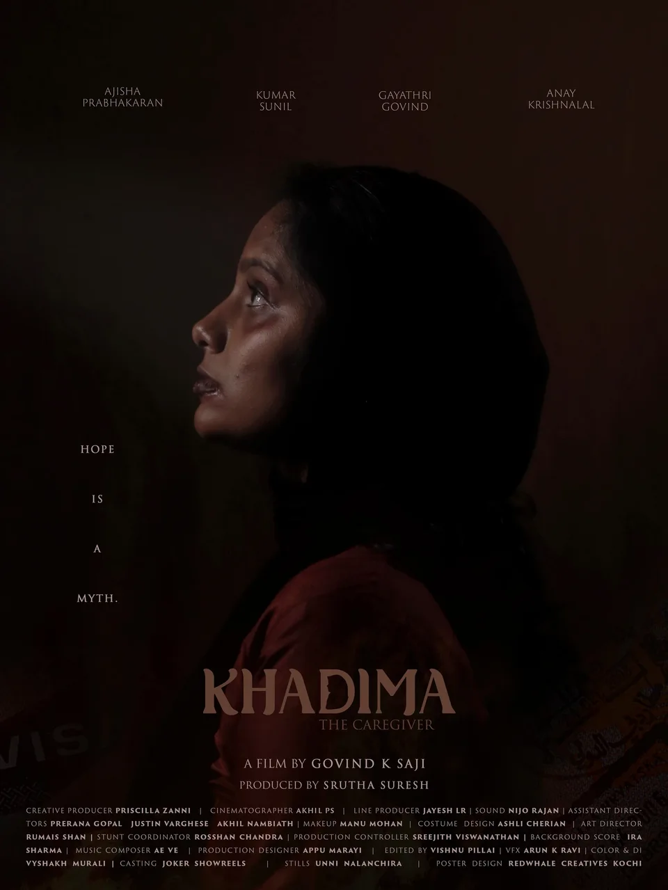 Khadima Malayalam poster
