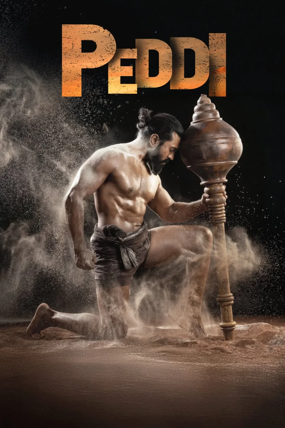 Peddi Telugu poster